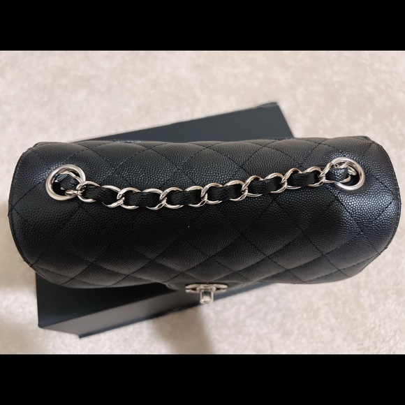 Authentic Chanel Classic Mini Rectangle Caviar - Picture 5 of 10